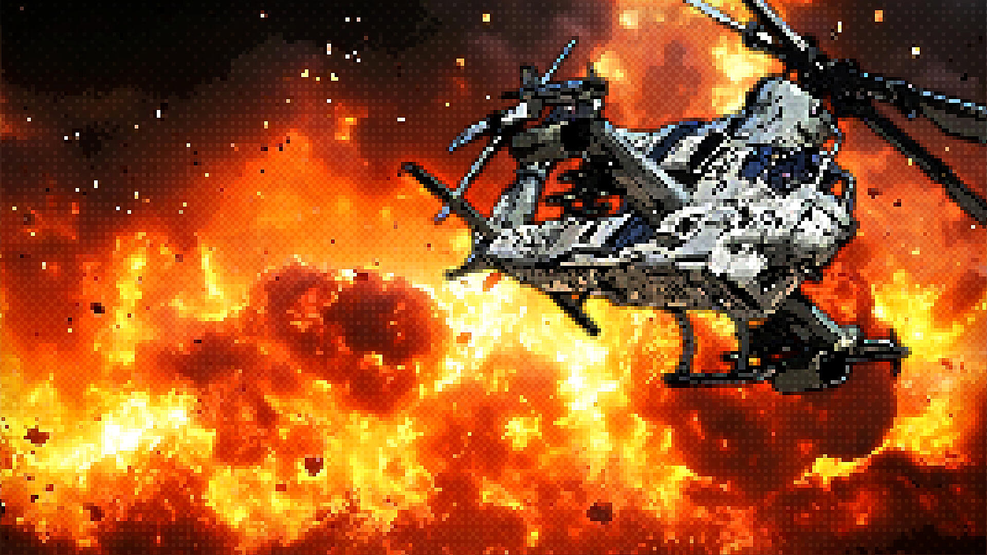 COBRA STRIKE Pixelated Background COBRA STRIKE Pixelated Background